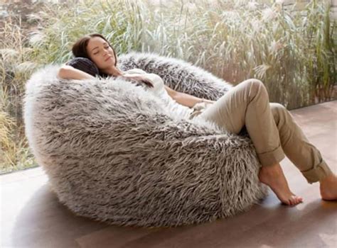 fake fur bean bag uk|Faux Fur Bean Bags .